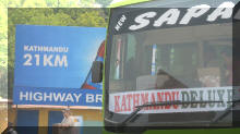 DeLux Bus von Kathmandu nach Beshi Sahar